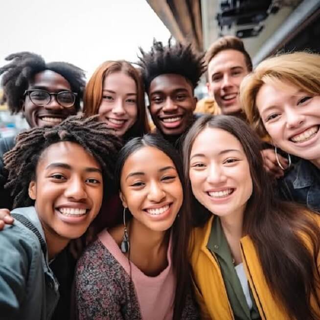 orang selfi kumpul orang selfi kumpul